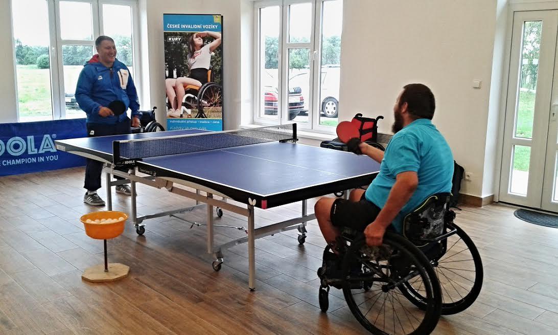 Paralympionik Jiří Suchánek ladí formu s novým vozíkem