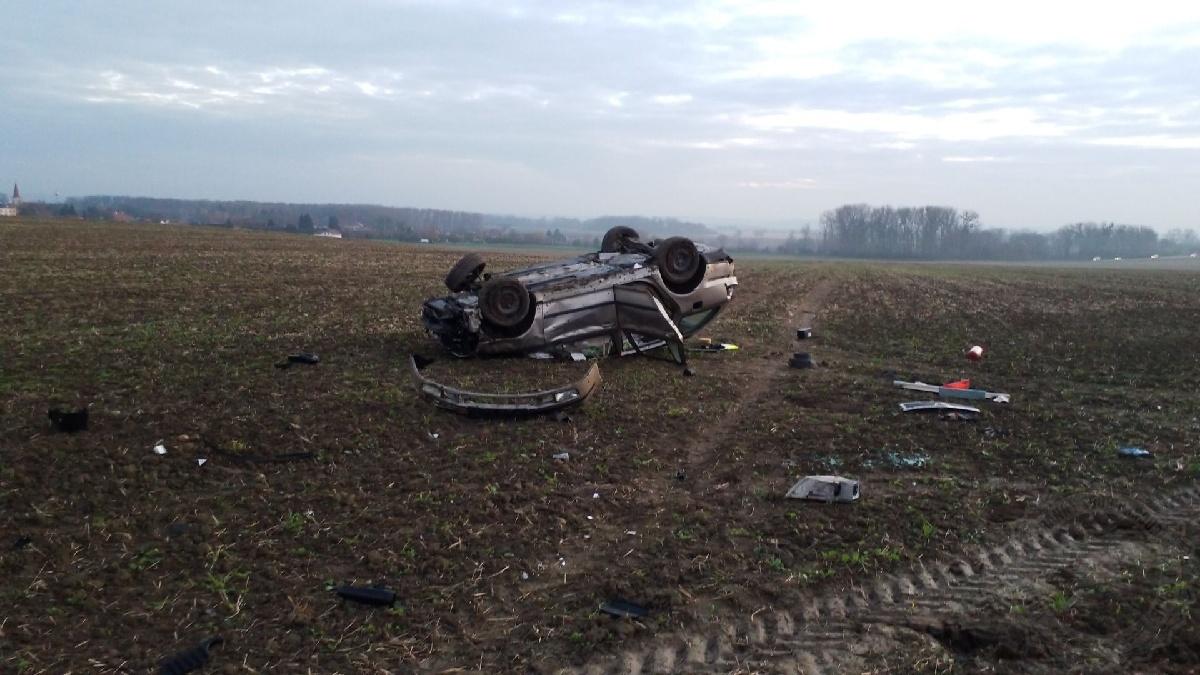 Tři zraněné osoby při nehodě u Čankovic...