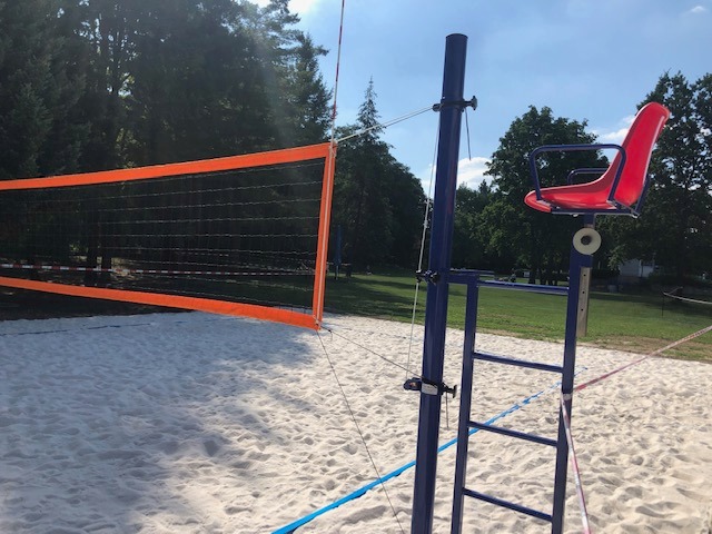 Nové hřiště na plážový volejbal v Aquacentrum Pardubice