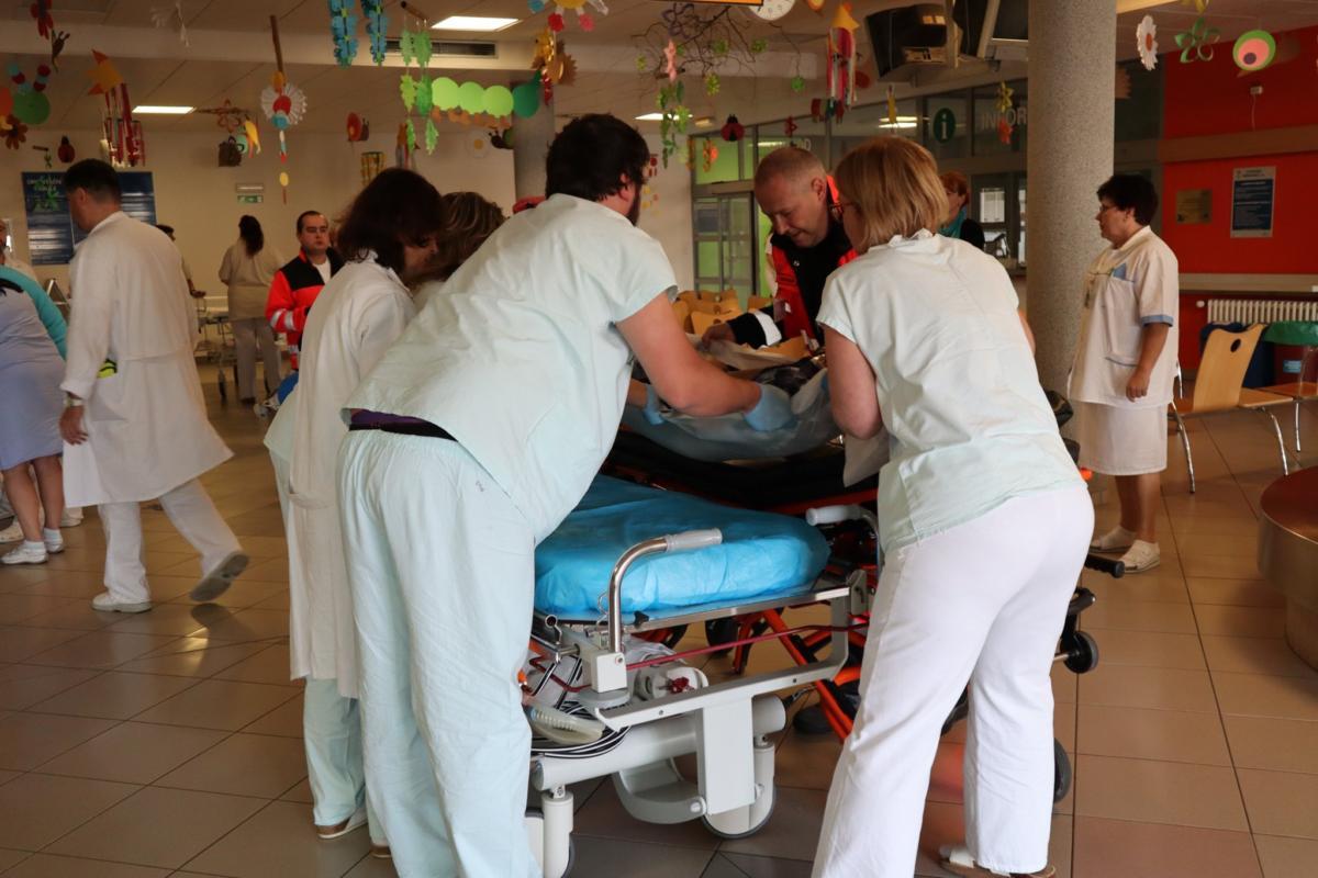 Traumacvičení připravují nemocnice na skutečné krizové situace