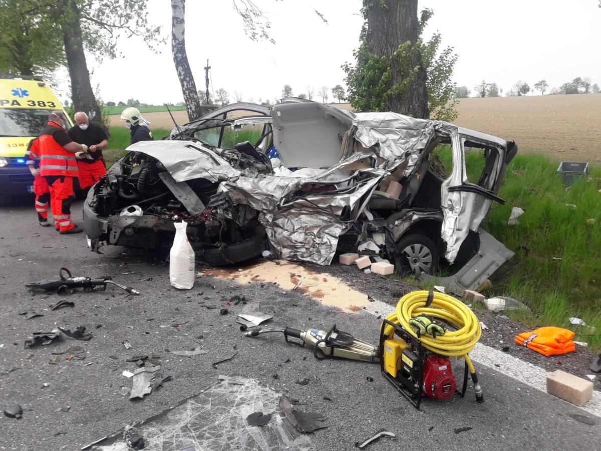 Těžká dopravní nehoda u Litomyšle