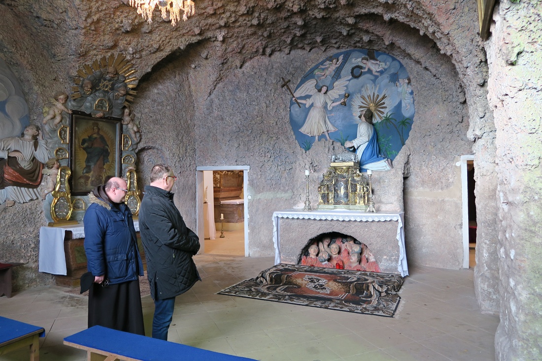 Kaple zvaná Zahrada Getsemanská