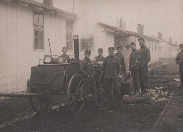 C. a K. válečná Nemocnice Pardubice 1914 - 1915 | Zdroj: Archiv Východočeské muzeum Pardubice