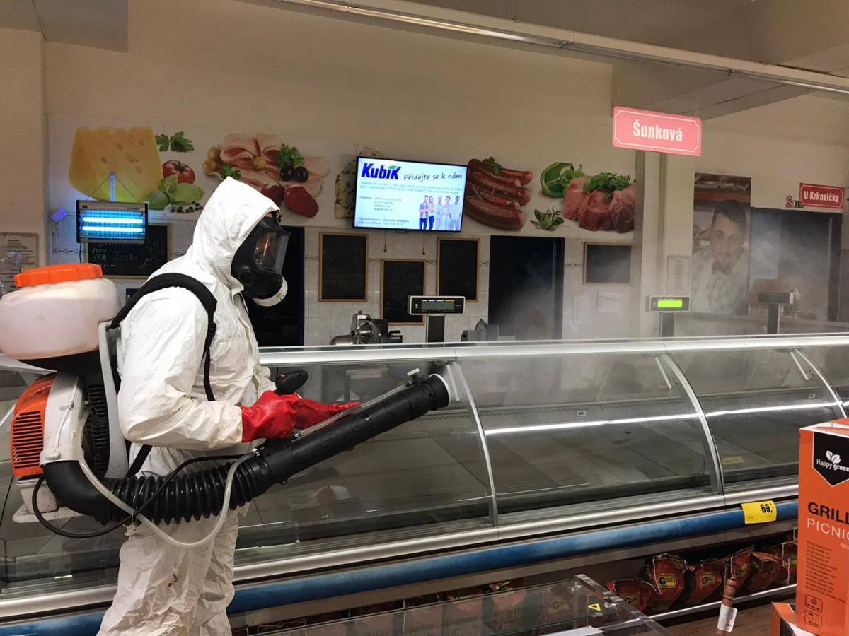 Supermarket dezinfekce 4