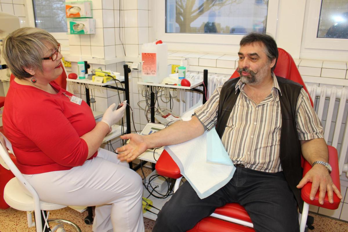 Valentýnské odběry v Orlickoústecké nemocnici oslovily 30 nových dárců krve