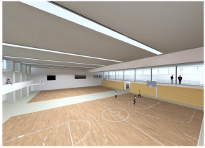 Další krok v projektu Dukla Sportovní: Rekonstrukce basketbalové haly je na spadnutí