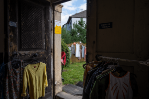 Komunitní šatních v Lázních Bohdanči