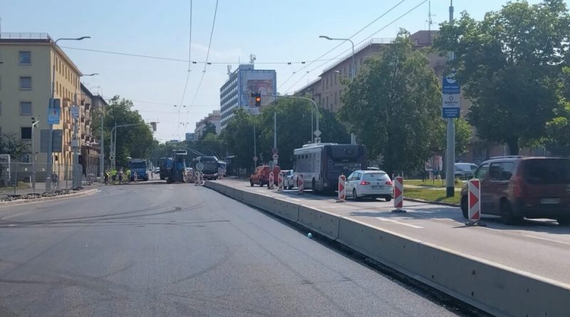 Změna v dopravním omezení na stavbě „I/36 Křižovatka U Marka, OŽK".